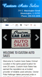 Mobile Screenshot of customautosalesonline.com
